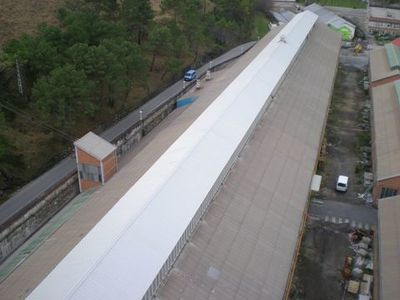 Sustitución cubierta de Nave de Laminación de Azsa en Arnao