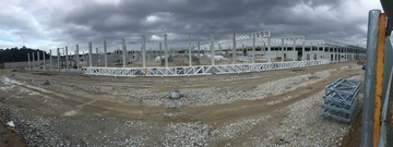 Nave Inditex en Laracha (Galicia)
