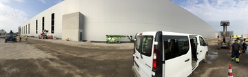 Nave inditex en Lelystad (Holanda)